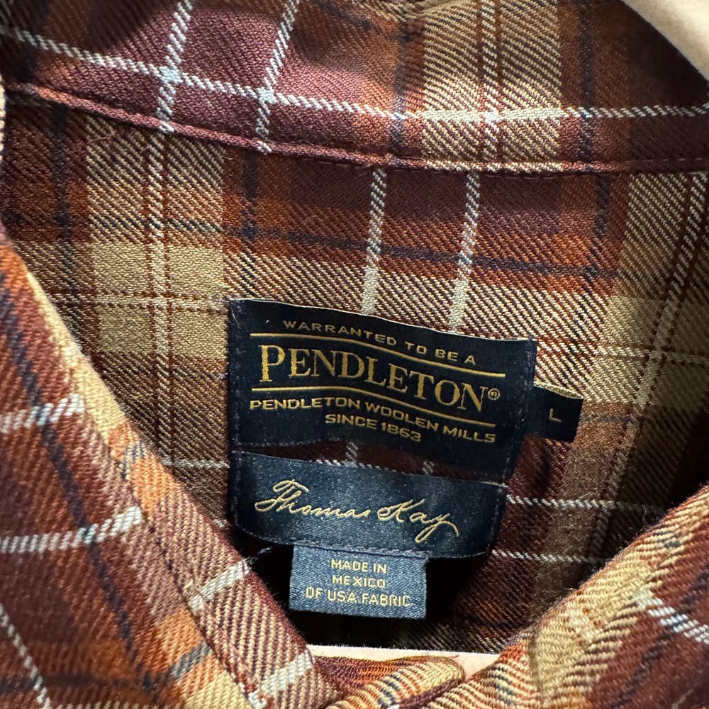 Pendleton Plaid Button Down - image 3